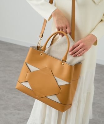 カットワーク２ＷＡＹトート バッグ（１０２３１８１８０６０） の