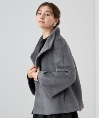 ANAYI/アナイ アルパカシャギーショートコート 