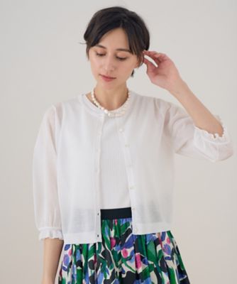 フラワーオブライフ アニープラス【S】クルーネック サマー