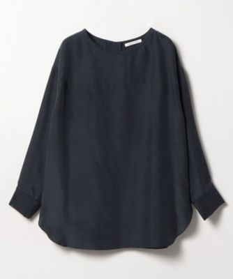 【セットアップ対応商品】シルクハブタエバックスリットブラウス（３０２１２０１３２００）