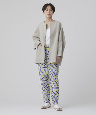 ＜HOUSE OF LOTUS (Women)＞【セットアップ対応商品】ノーカラーボリュームジャケット（３０２２１０１００５０）