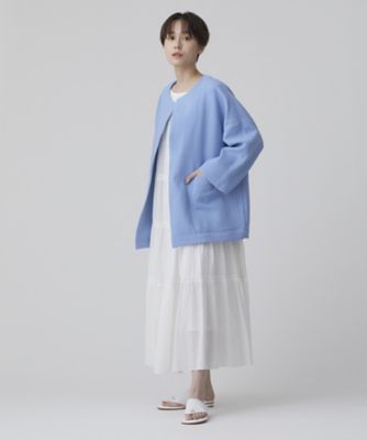 【セットアップ対応商品】ノーカラーボリュームジャケット（３０２２１０１００５０）