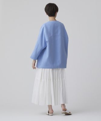 【セットアップ対応商品】ノーカラーボリュームジャケット（３０２２１０１００５０）