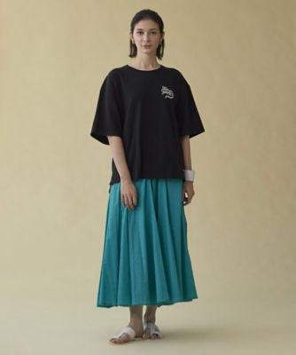 254y*美品 ハウスオブロータス ボイルサークルシシュウパネルフレアスカート. 254y*美品 ハウスオブロータス ボイルサークルシシュウパネル