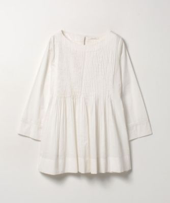 カディコットンピンタックブラウス（30221013210