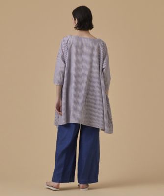 ストライプブラウス（３０２２１０１３２９０）