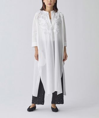 コットン刺繍カフタンワンピース ３０２２１０１４２００ 三越伊勢丹オンラインストア 公式