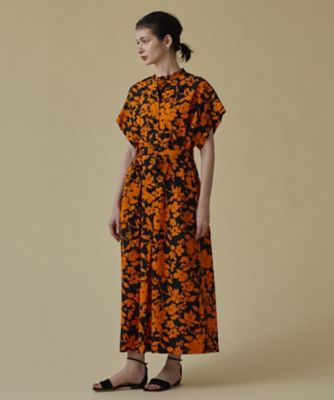 ＜HOUSE OF LOTUS (Women)＞バイカラーフラワーワンピース（３０２２１０１４２５０）