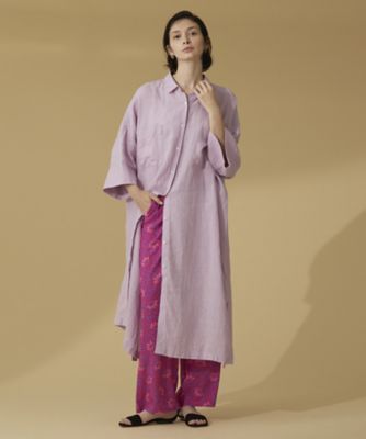 ＜HOUSE OF LOTUS (Women)＞フレンチリネンシャツワンピース（３０２２１０１４４８０）
