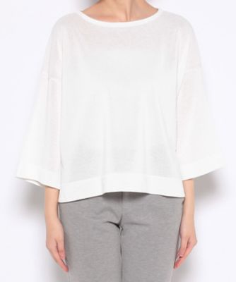 ボートネックニットＴシャツ（３０２２１０１６０８０）
