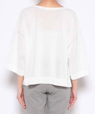 ボートネックニットＴシャツ（３０２２１０１６０８０）