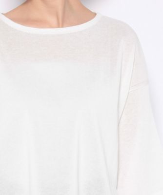 ボートネックニットＴシャツ（３０２２１０１６０８０）