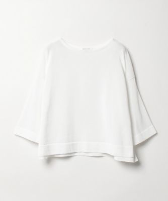 ボートネックニットＴシャツ（３０２２１０１６０８０）