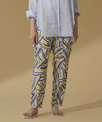 ＜HOUSE OF LOTUS (Women)＞カレイドプリントテーパードパンツ（３０２２２０１２０３０）