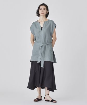 【セットアップ対応商品】ベルギーリネンベルテッドプルオーバー（３０２２２０１３０７０）