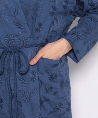 ボタニカル刺繍ローブコート（30222017010） | HOUSE OF  