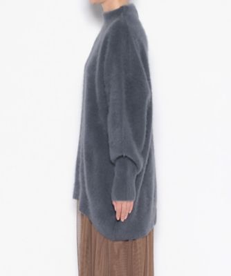 フォックスカシミヤボトルネックプルオーバー