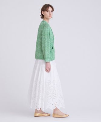 ＜HOUSE OF LOTUS (Women)＞シフリー刺繍スカート（３０２３１０１１０６０）