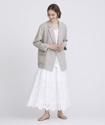 HOUSE OF LOTUS シフリー刺繍　フレアスカート シフリー刺繍スカート（30231011060） | HOUSE OF