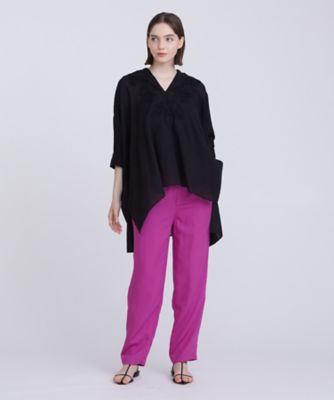 ＜HOUSE OF LOTUS (Women)＞ソフトツイルテーパードパンツ（３０２３１０１２１６０）