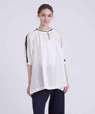 ＜HOUSE OF LOTUS (Women)＞６０／－リネンエンブロイダリーブラウス（３０２３１０１３０３０）