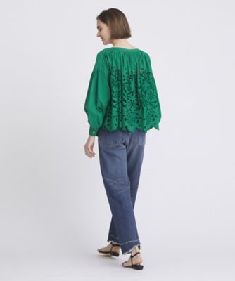 シフリー刺繍ブラウス（３０２３１０１３１２０）