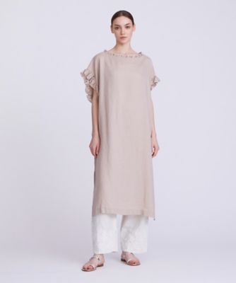 ＜HOUSE OF LOTUS (Women)＞リネンフリルワンピース（３０２３１０１４３２０）
