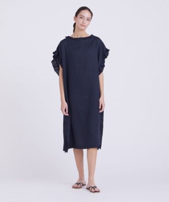 HOUSE OF LOTUS リネン フリル袖 ワンピース　ライトピンク HOUSE OF LOTUS リネン フリル袖 ワンピース ライトピンク