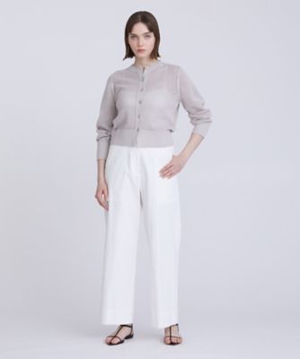 ＜HOUSE OF LOTUS (Women)＞メッシュコットンカーディガン（３０２３１０１６０８０）