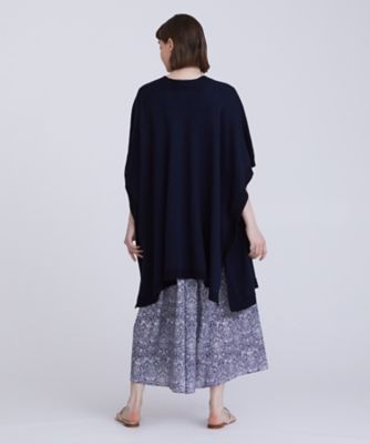 コットンシルクポンチョ（30231016110） | HOUSE OF