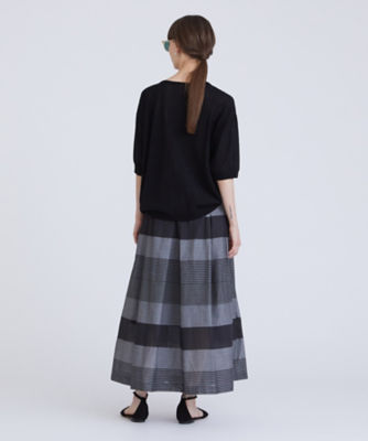 ボーダーズ　黒　スカート SUSPENDER SKIRT| BORDERS at BALCONY