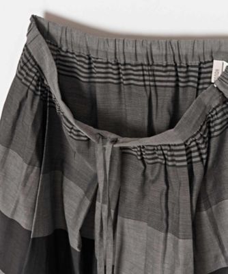 モノトーンボーダースカート（30232011010） | HOUSE