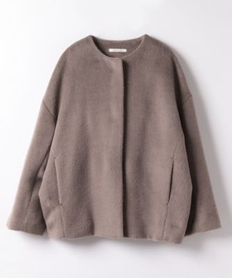 スーリーアルパカシャギークルーコート（３０２３２０１７０３０）
