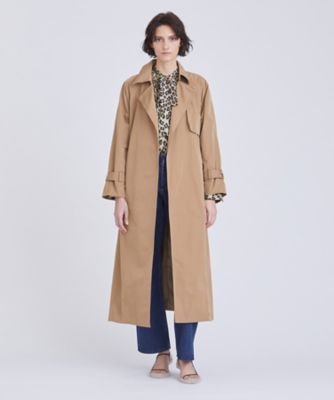KAREN MILLEN テーラード ストーム フラップ トレンチ コート KAREN MILLEN テーラード ストーム フラップ トレンチ コート
