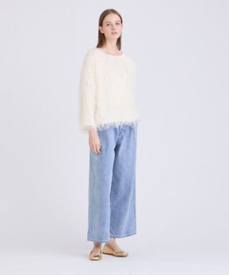 フリンジジャカードブラウス（30241013010） | HOUSE OF  