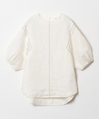 ピコ刺繍ボリュームスリーブブラウス（３０２４１０１３１２０）