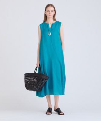 リネン裾フレアワンピース（30241014260） | HOUSE