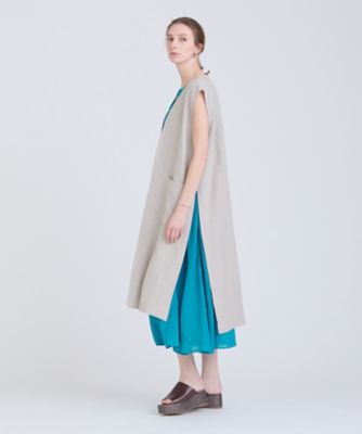 リネン裾フレアワンピース（30241014260） | HOUSE OF