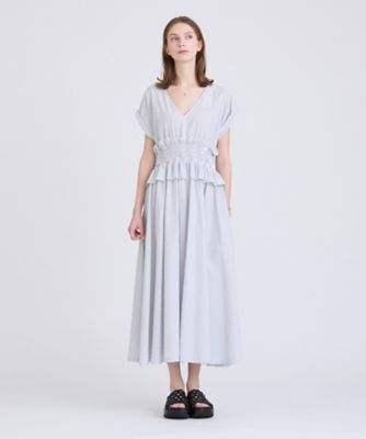 ＜HOUSE OF LOTUS (Women)＞【大草直子　Ｓｐｅｃｉａｌ　Ｃｏｌｌａｂｏｒａｔｉｏｎ】ストライプシャーリングワンピース（３０２４１０１４５２０）
