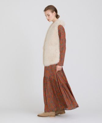 フェイクファードッキングジレ（30242016110） | HOUSE OF