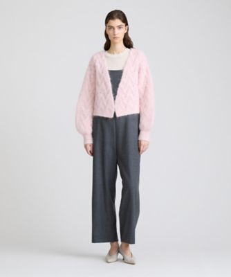 トリココムデギャルソン　ウール　　アルパカ　ケーブル　カーディガン アルパカシャギーケーブルカーディガン（30242016240