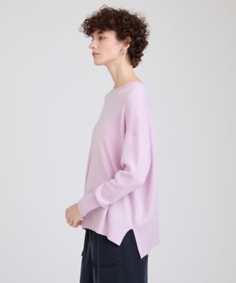 ウールスムースボートネックプルオーバー（30242016360  