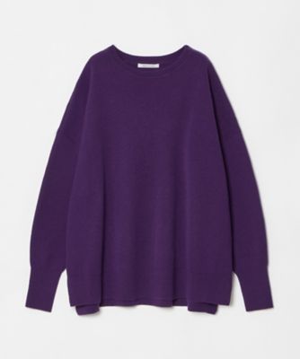 ウールスムースボートネックプルオーバー（30242016360