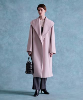 ショールカラーライトカシミヤコート（30242017020