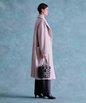 ショールカラーライトカシミヤコート（30242017020