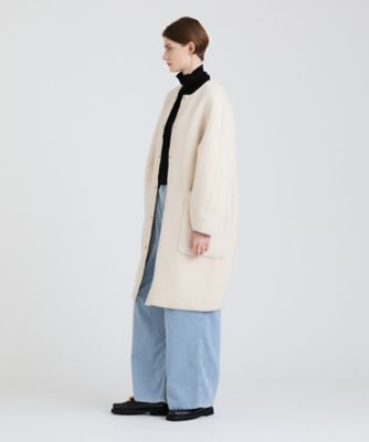 ボアノーカラーコート（30242017070） | HOUSE OF LOTUS