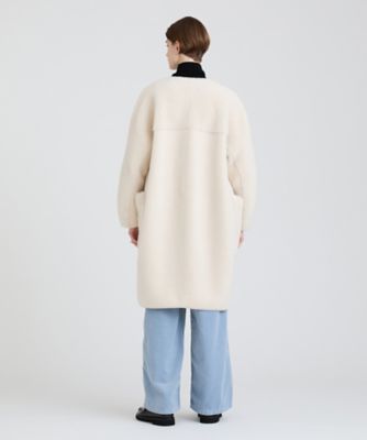 ボアノーカラーコート（30242017070） | HOUSE OF LOTUS