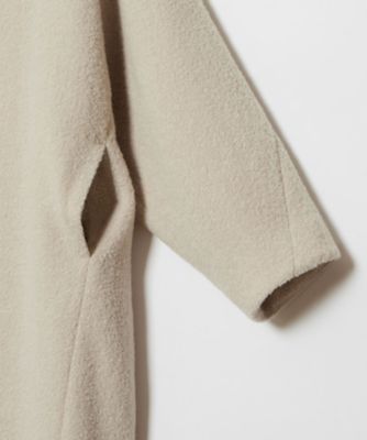 リングツイードファネルカラーコート（30242017120