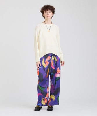 ＜HOUSE OF LOTUS (Women)＞アートフラワープリントパンツ（３０２５１０１２０２０）
