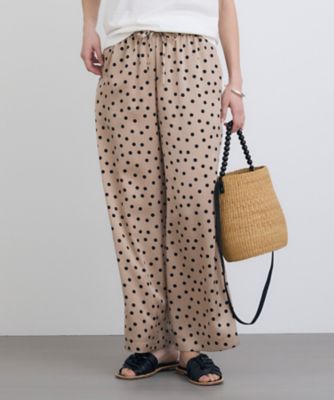 ＜HOUSE OF LOTUS (Women)＞ドットサテンパンツ（３０２５１０１２１９０）